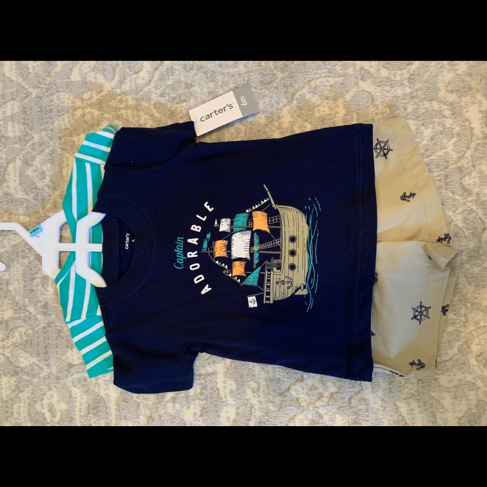 Carter’s captain/nautical outfit